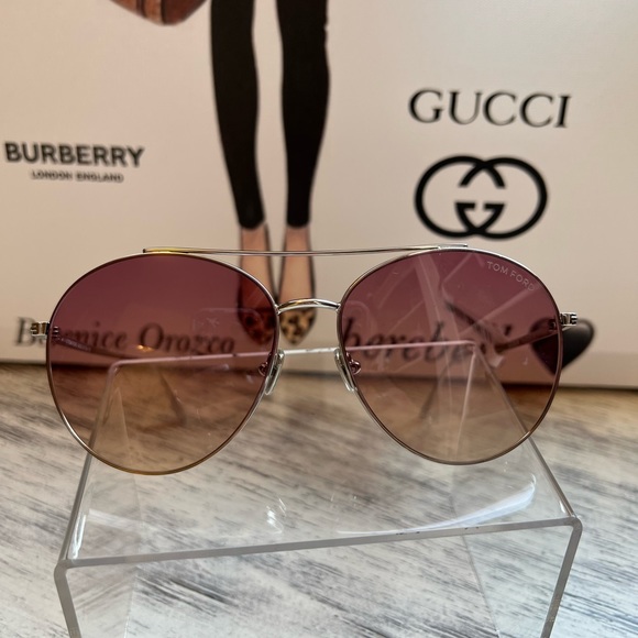 FINAL SALE💫Tom Ford
Women's Cleo 59mm Sunglasses - Picture 9 of 16